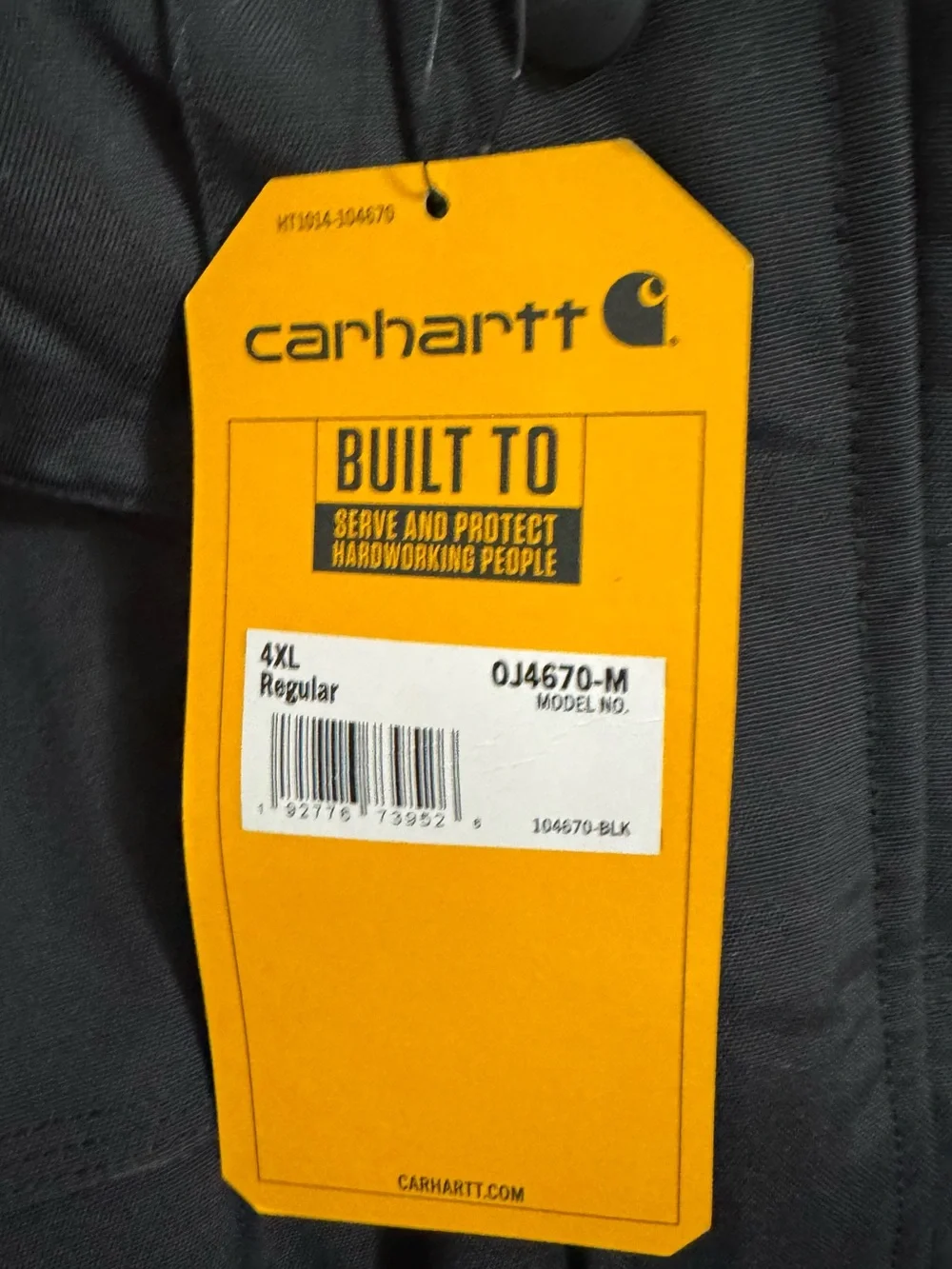 Carhartt water repellent
